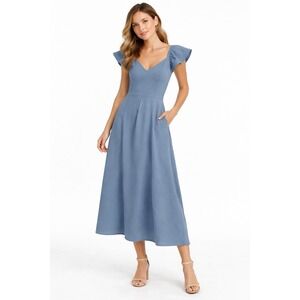 Market & Spruce Women's Dress NWT Small Petite Summer Spring (H)